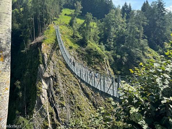 Hängebrücke Iselschlucht