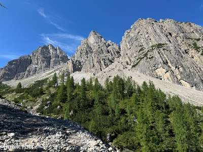 aufstieg karlsbaderhütte