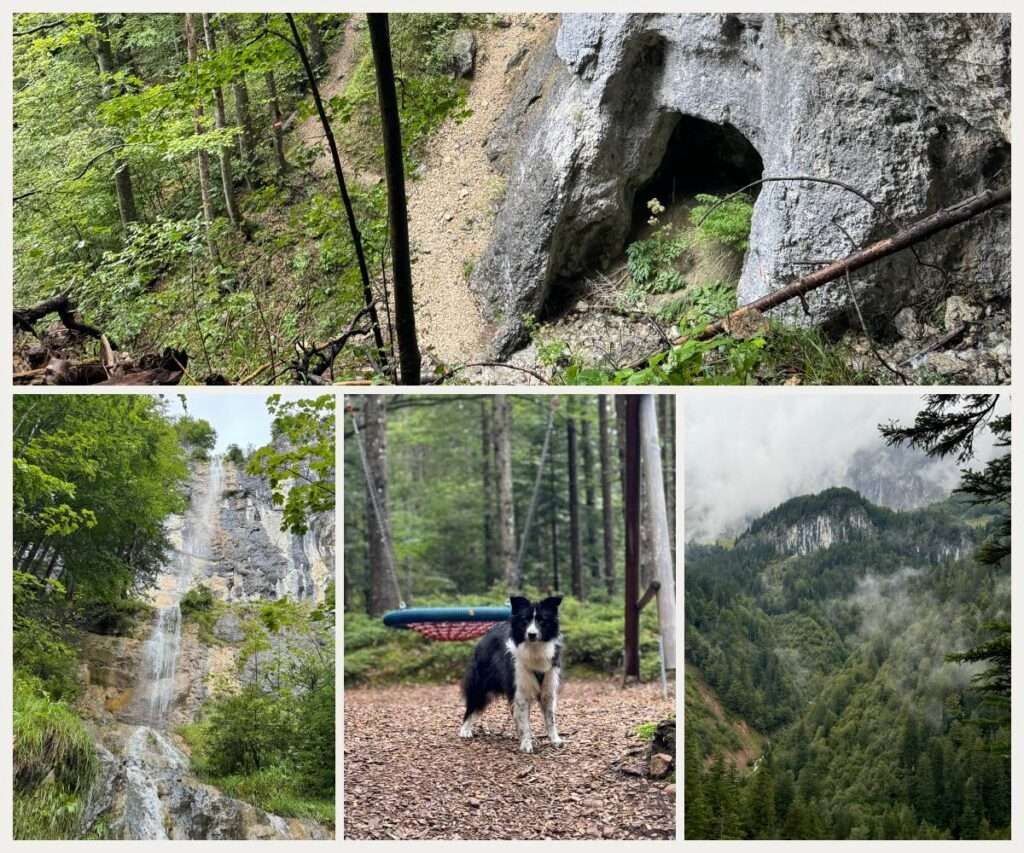 wanderung schleierwasserfall st. johann