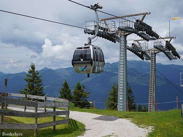 seilbahn mit hund