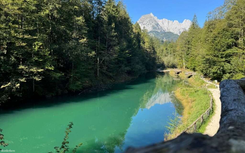 wandern st. johann stausee gasteig